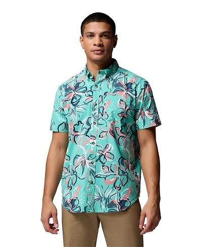Columbia Men's Rapid Rivers Printed Short Sleeve Shirt