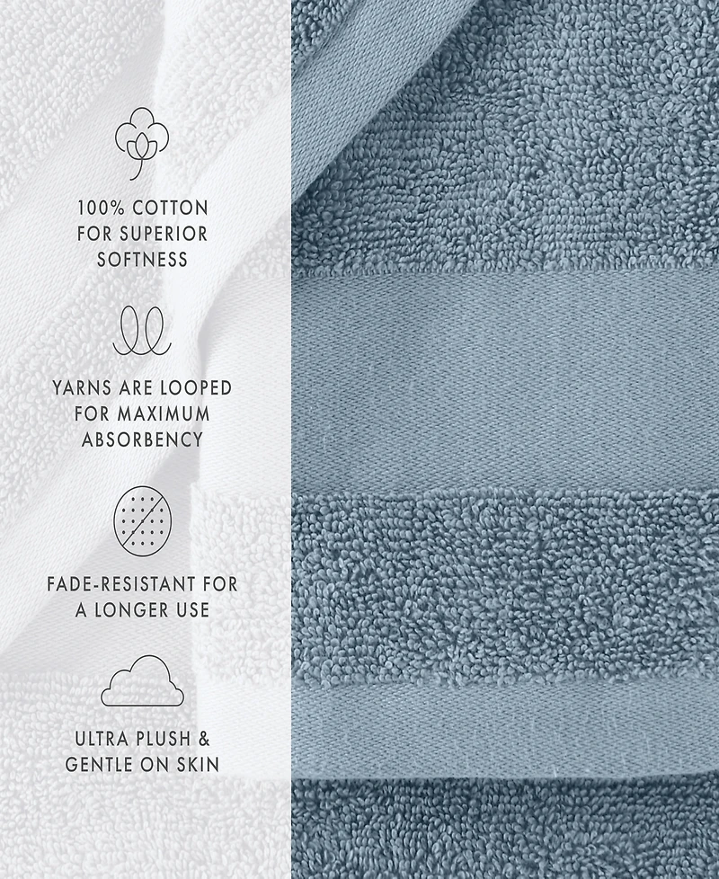 ienjoy Home 4-Pc. Cotton Bath Towels Set, 54" x 30"