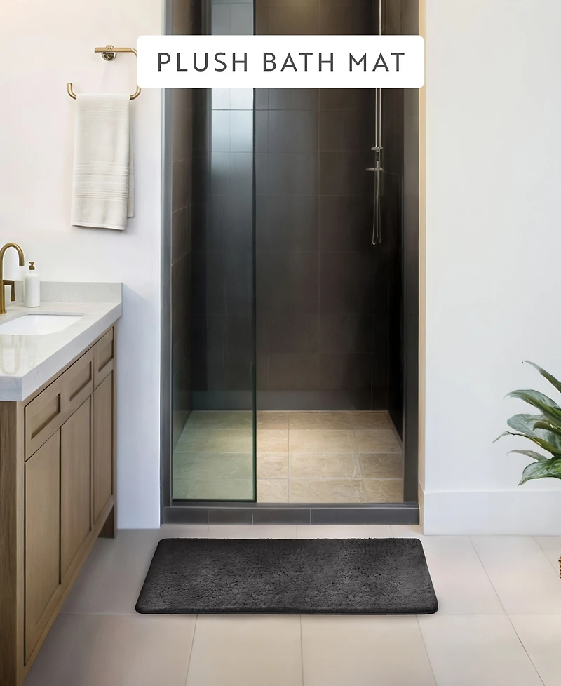 ienjoy Home Plush Absorbent Bath Mat