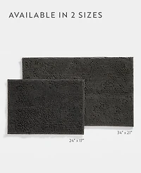 ienjoy Home Soft Absorbent Chenille Bath Mat, 24" x 17"