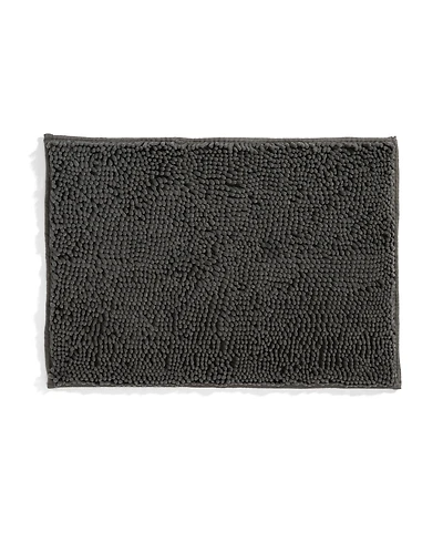 ienjoy Home Soft Absorbent Chenille Bath Mat, 24" x 17"