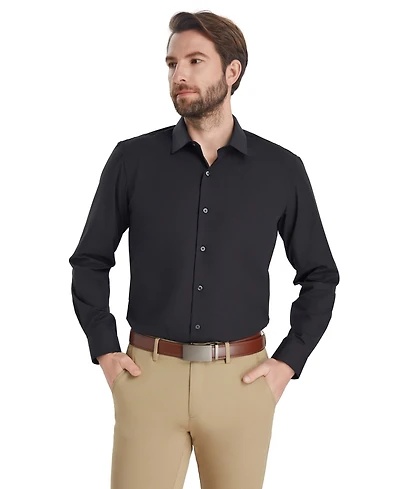 Alfani Men's Slim-Fit Solid Dress Shirt, Macy's Exclusive