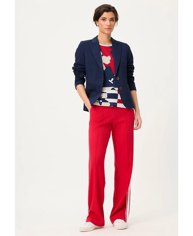 Olsen Women's Abstract Camo T-Shirt