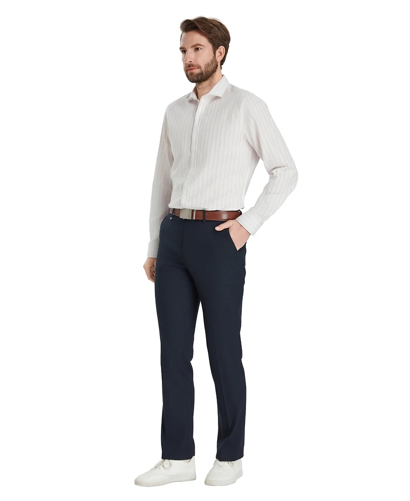 Bar Iii Men's Slim Fit Joseph Stripe Dress Shirt, Macy's Exclusive