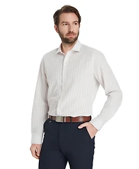 Bar Iii Men's Slim Fit Joseph Stripe Dress Shirt, Macy's Exclusive