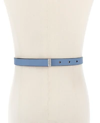 kate spade new york Women's Deco Bow Leather Belt