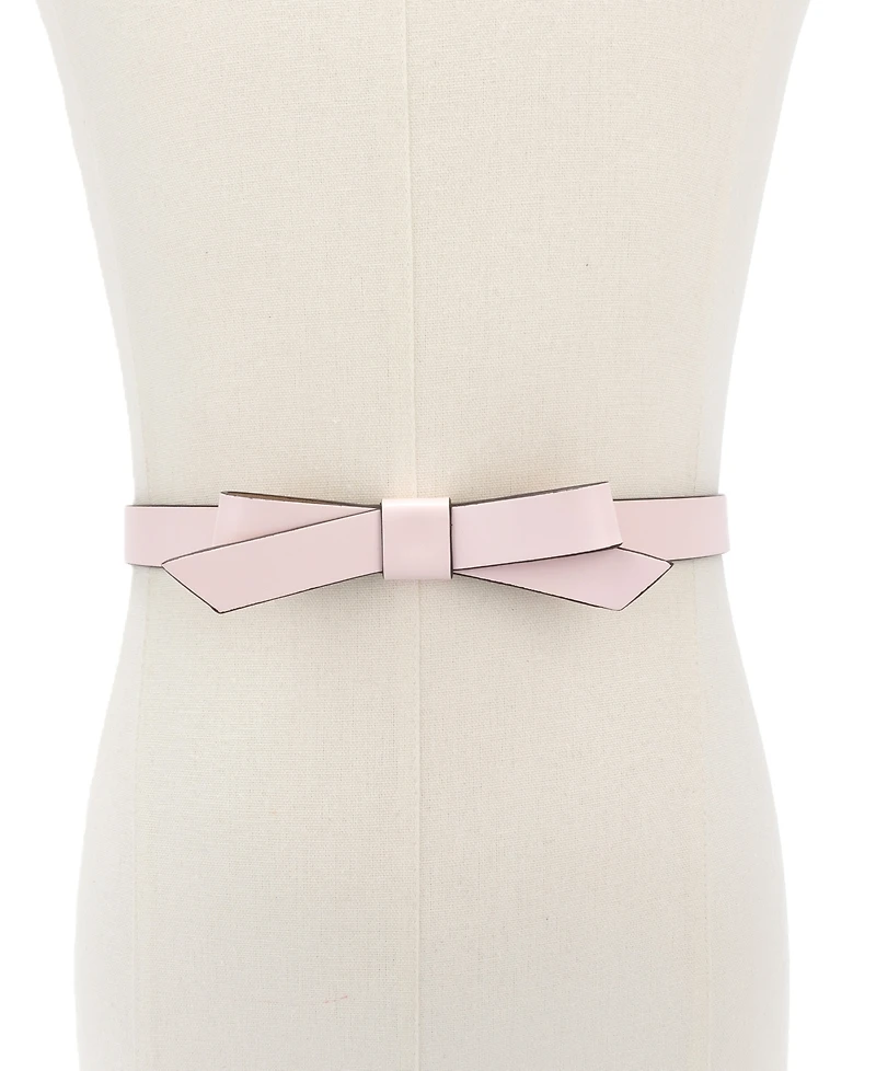 Kate Spade New York Women's Bow Leather Belt