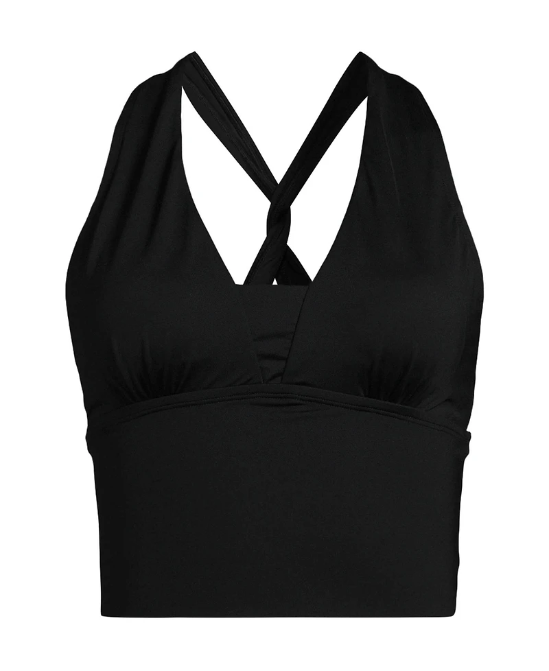 Lands' End Plus Twist Midkini