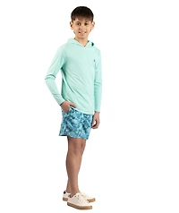 TailorByrd Boys Skulls Printed Swim Shorts