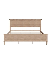 Streamdale Furniture Streamdale King Platform Bed with Under-Bed Storage and Tapered Legs
