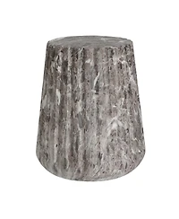 Streamdale Furniture Outdoor Cleme Carved Side Table