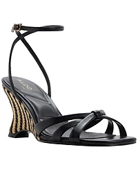 Aldo Women's Ermanna Square Toe Wedge Sandals