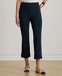 Lauren Ralph Women's Twill Flare Ankle Pants