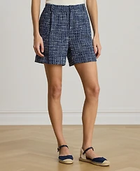 Lauren Ralph Women's Pleated Shorts