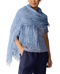 Eileen Fisher Women's Gauzy Textured Scarf