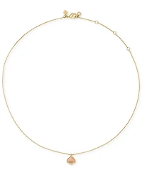 kate Spade new york Gold-Tone Brass Enamel Mini Pendant Necklace