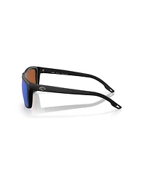 Costa Del Mar Men's Rectangle Polarized Sunglasses, 6S9107