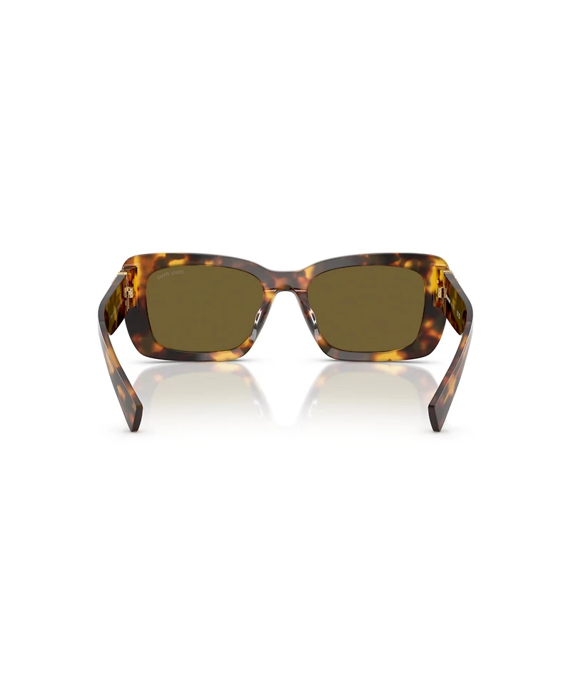 Miu Miu Women's Rectangle Sunglasses, Mu 07YS