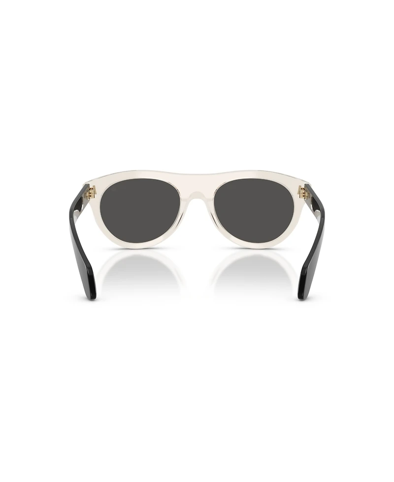 Moncler Unisex Oval Sunglasses, ME6022U