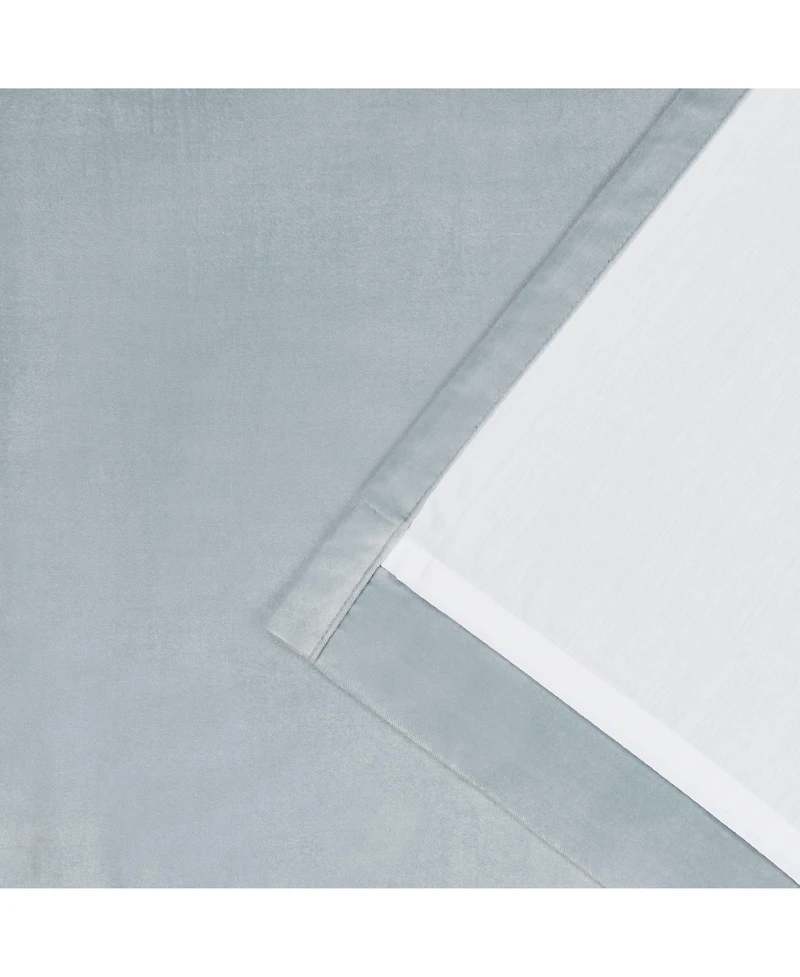 Lauren Ralph Lauren Velvety Room Darkening Back Tab Rod Pocket Curtain Panel