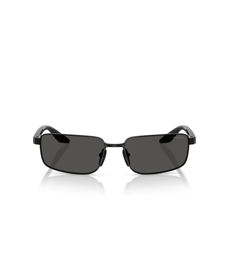 Prada Linea Rossa Men's Rectangle Sunglasses, Ps B54S