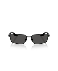 Prada Linea Rossa Men's Rectangle Sunglasses, Ps B54S