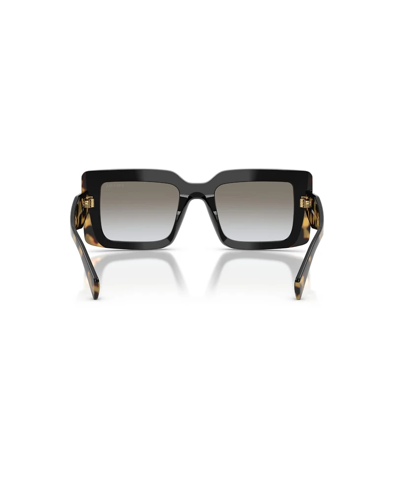 Prada Women's Rectangle Sunglasses, Pr D01S