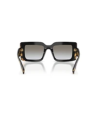 Prada Women's Rectangle Sunglasses, Pr D01S