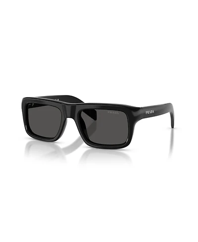 Prada Men's Rectangle Sunglasses, Pr D11S