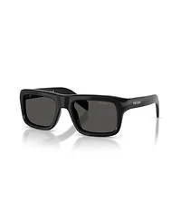 Prada Men's Rectangle Sunglasses, Pr D11S