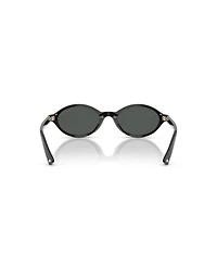 Jimmy Choo Women's Oval Sunglasses, JC5068U