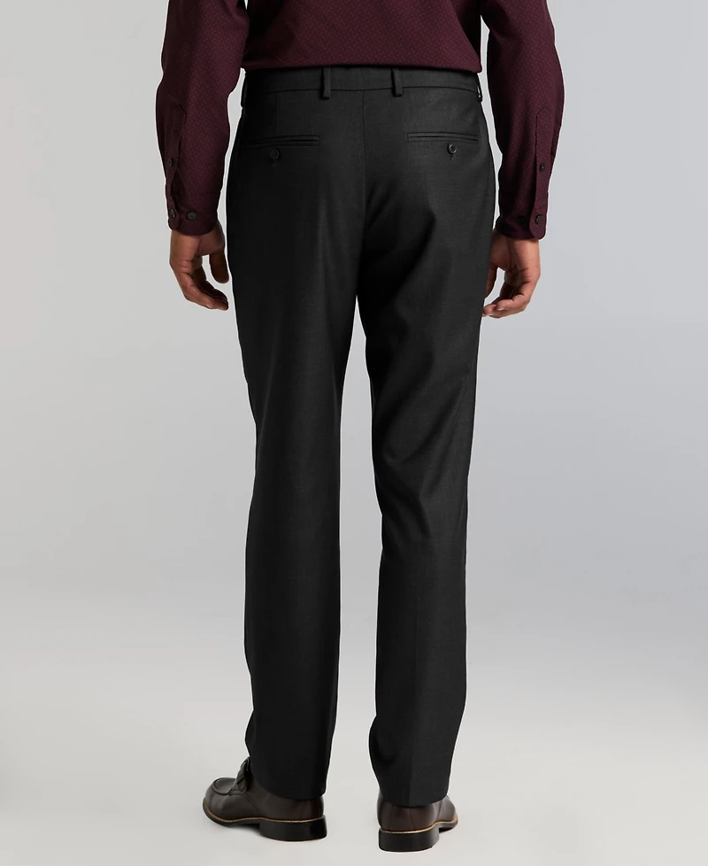 Perry Ellis Portfolio Men's Modern-Fit Stretch Solid Resolution Pants