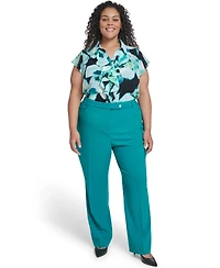 Calvin Klein Plus Mid Rise Modern Pant