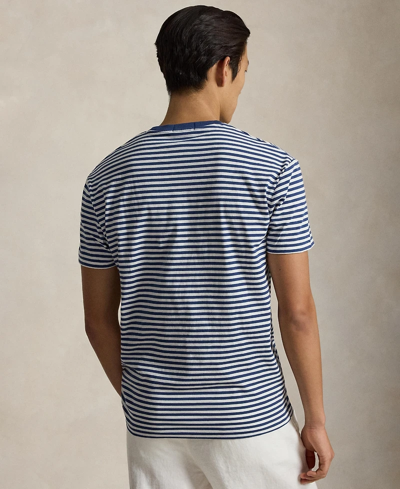 Polo Ralph Lauren Men's Classic-Fit Striped Cotton Jersey T-Shirt