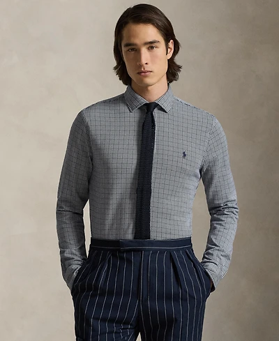 Polo Ralph Lauren Men's Glen Plaid Spread Collar Shirt
