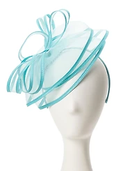 August Hats Swirl Net Fascinator Hat