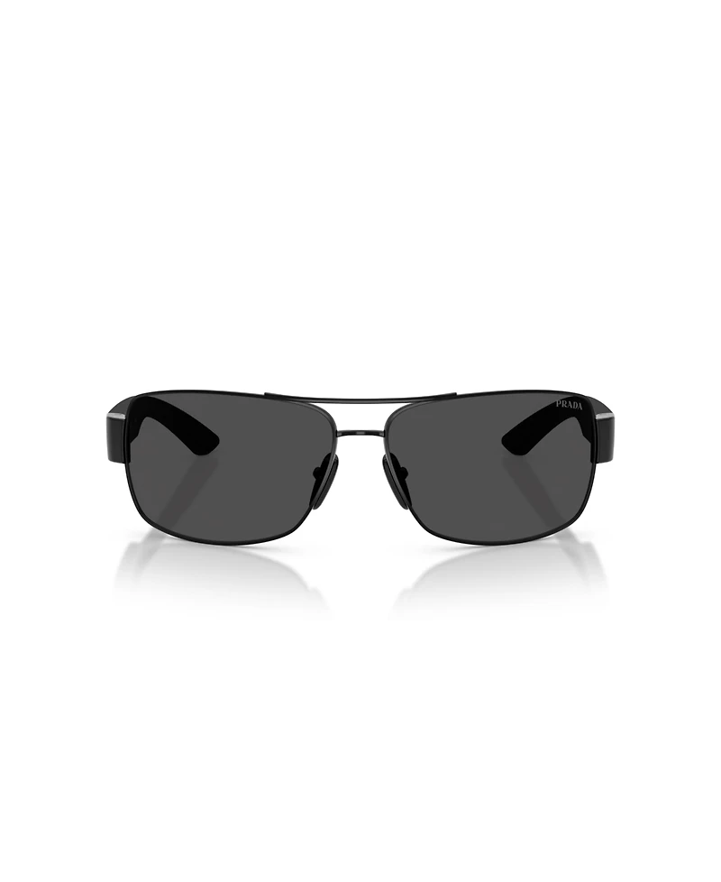 Prada Linea Rossa Men's Geometric Sunglasses, Ps B52S