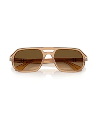 Persol Unisex Rectangle Guido Polarized Sunglasses, PO3393S