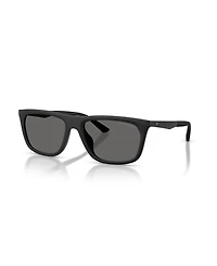 Emporio Armani Men's Rectangle Sunglasses, EA4272U