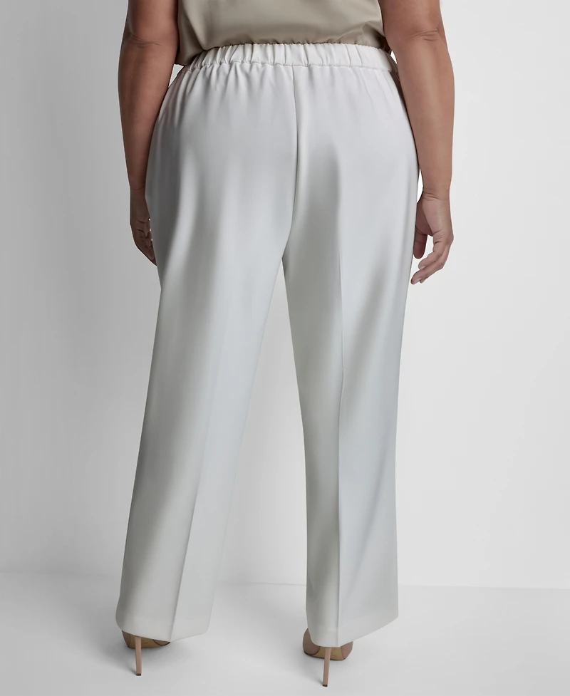 Dkny Plus Mid Rise Ankle Pant