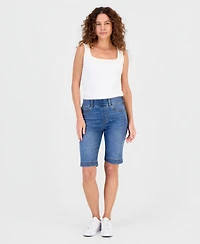 Style & Co Petite High Rise Shaping Bermuda Shorts, Macy's Exclusive