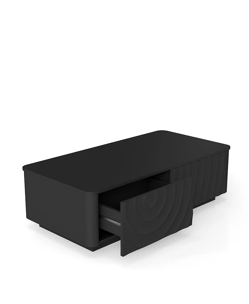 Streamdale Furniture Rectangle Coffee Table with Storage