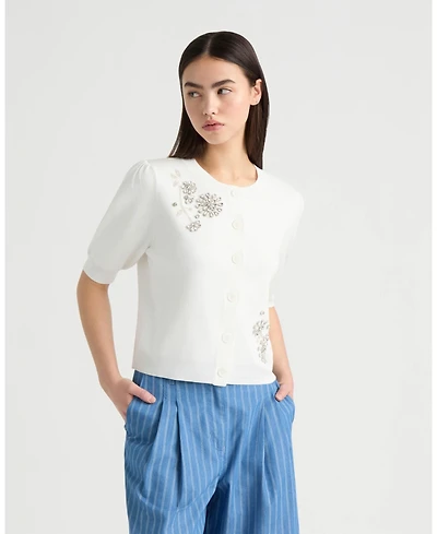 Nvlt Women's Button Front Cardigan