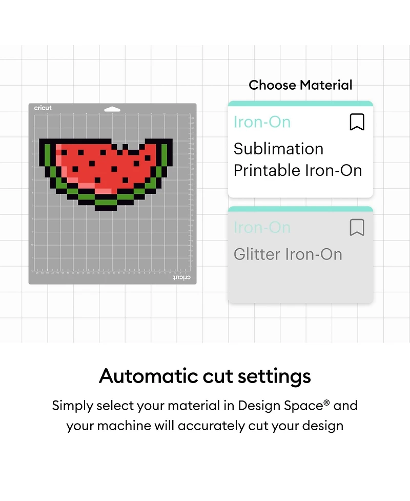 Cricut Sublimation Printable Iron-On Sheets - 8.5 in x 11 in (10 ct)
