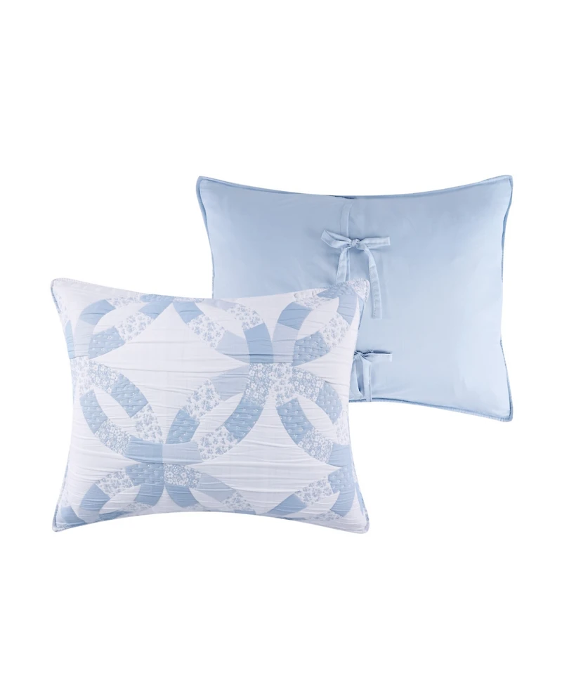 Greenland Home Fashions Wedding Ring Reversible 3-Pc. Coverlet Set