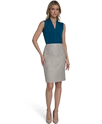Calvin Klein Petite Knee Length Pencil Fashion Skirt
