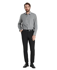 Alfani Men's Regular-Fit Solid Dress Shirt, Macy's Exclusive