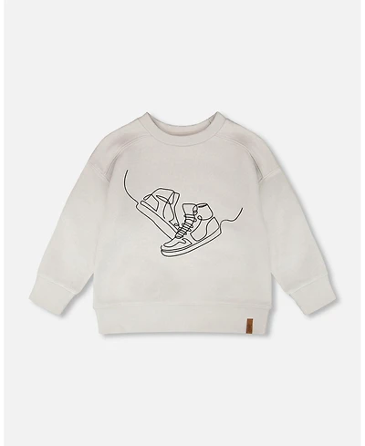 Deux par Deux Toddler Boys French Terry Sweatshirt