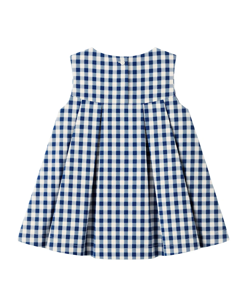 Sperry Baby Girls' Scallop-Collar Dress & Panties with Hairclip, 2-Piece Set