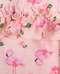 Baby Essentials Girls' Daddy's Sweetheart Bodysuit, Shorts and Sunglasses, 3-Piece Set